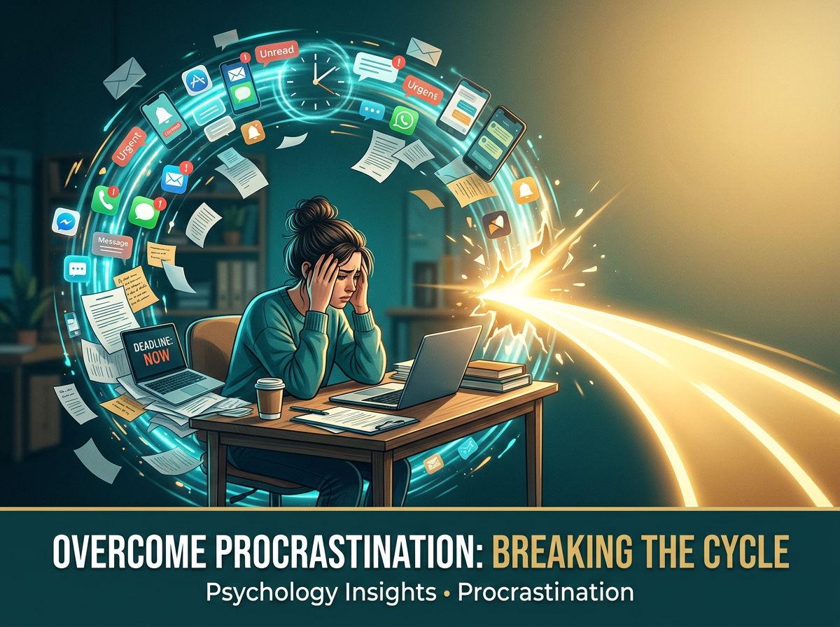 Why Do We Procrastinate? Behavioral Principles and 2 Strategies to Overcome It