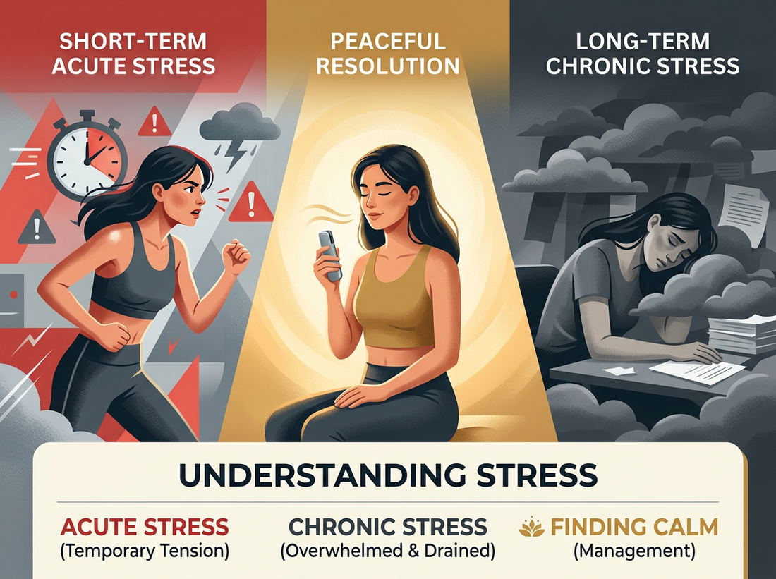 Chronic Stress vs. Acute Stress: Identification and 3 Immediate Tools