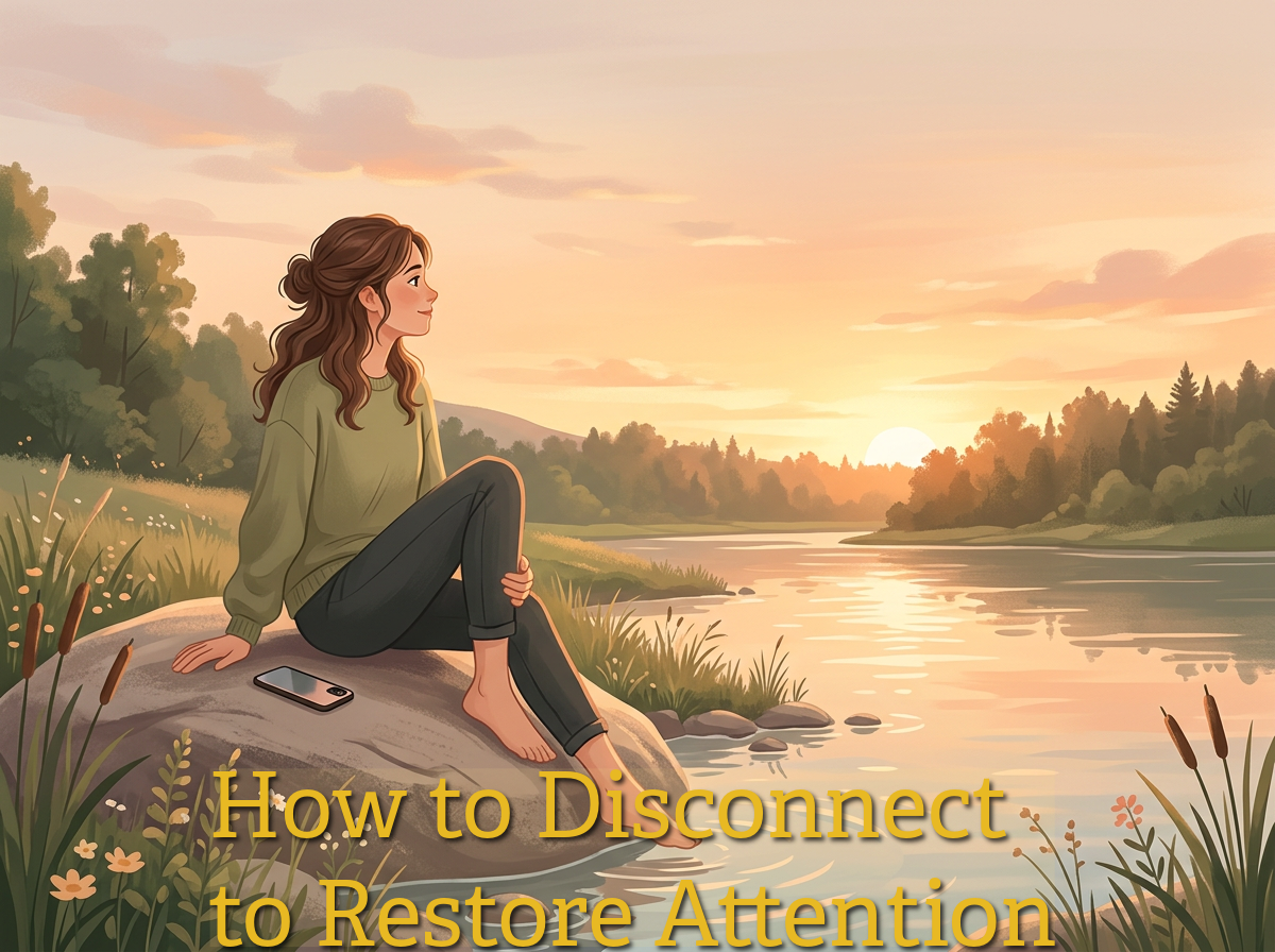 Digital Boundaries: How to Disconnect to Restore Attention